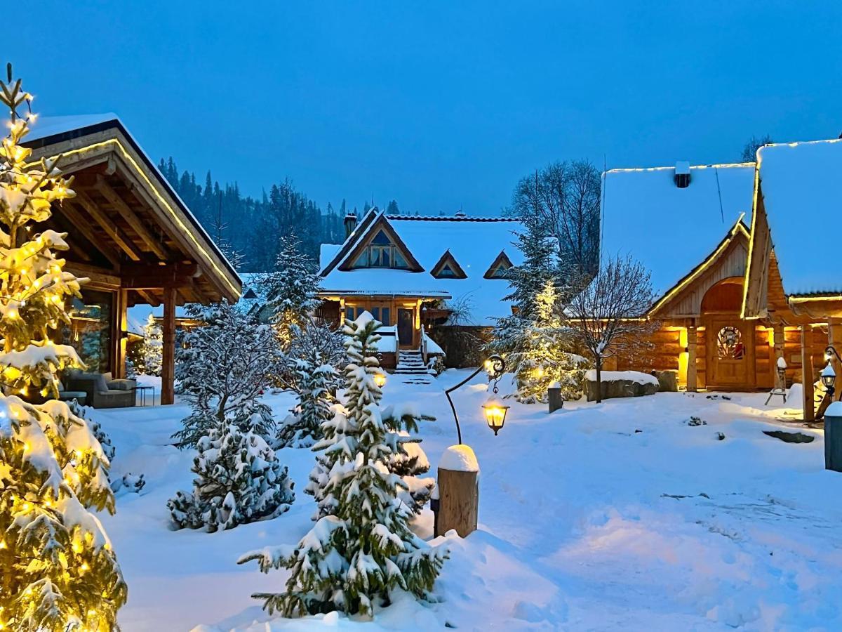 GORSKA OSADA Luxury Chalets Zakopane Poronin Buitenkant foto